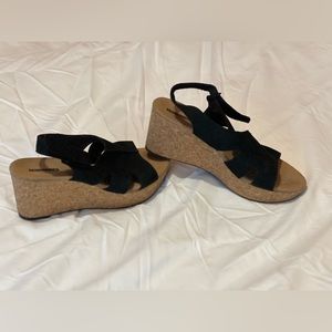 Women Clark Sandals Wedged